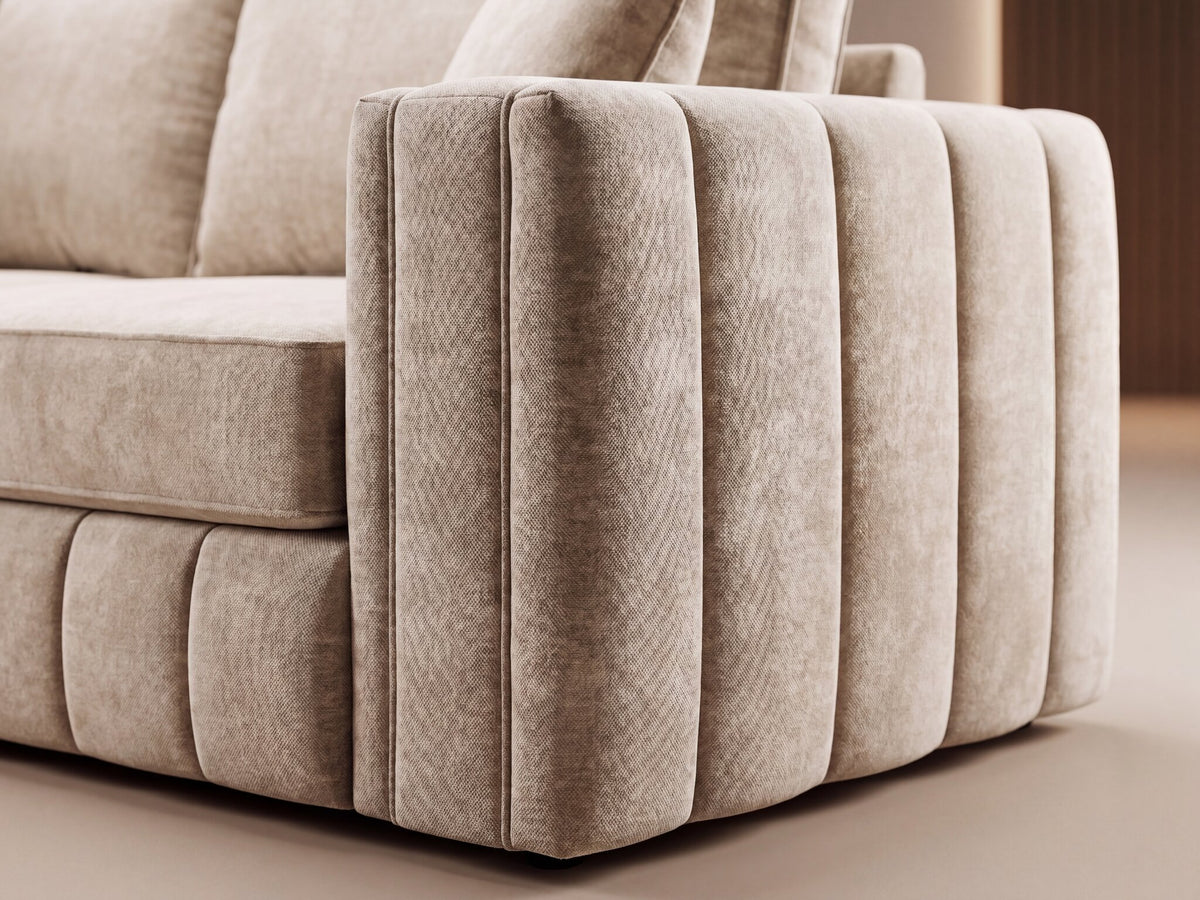 Cream Velvet Corner