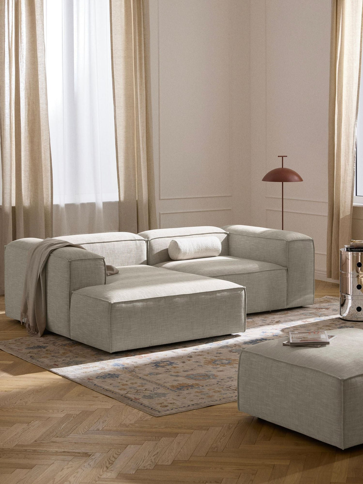 Elysian 2 Seater Chaise