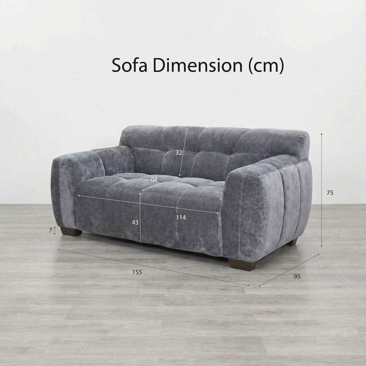Regent 2 Seater Sofa
