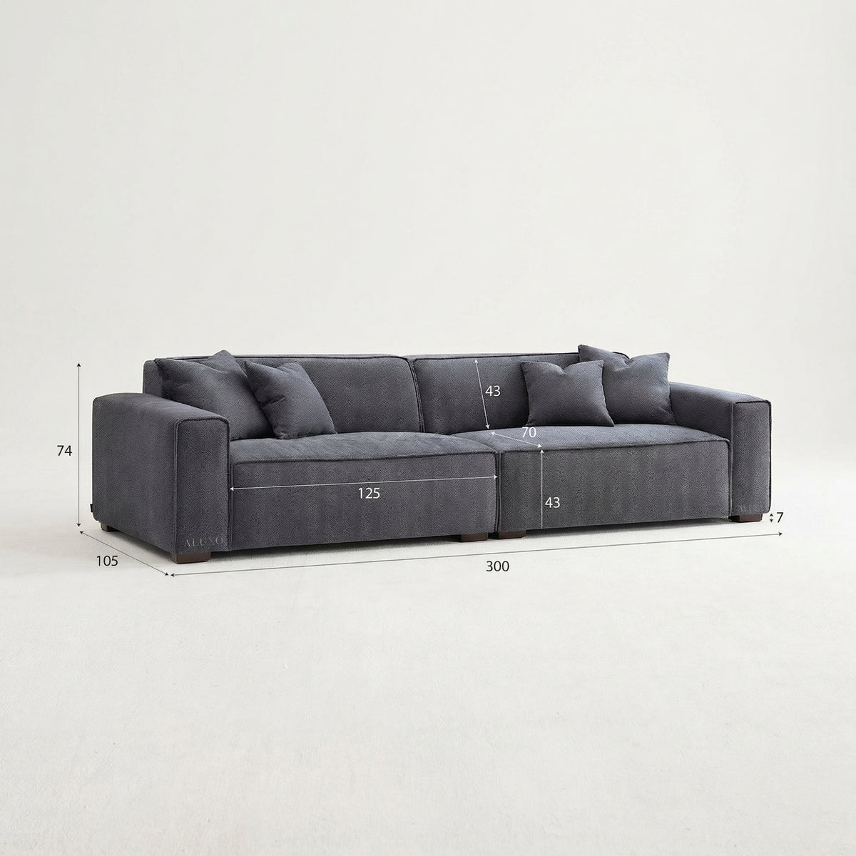 Kensington 4 Seater Sofa