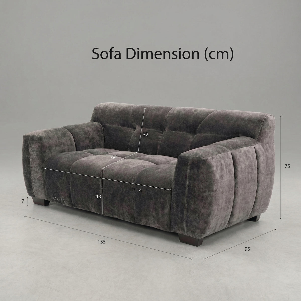 Regent 2 Seater Sofa