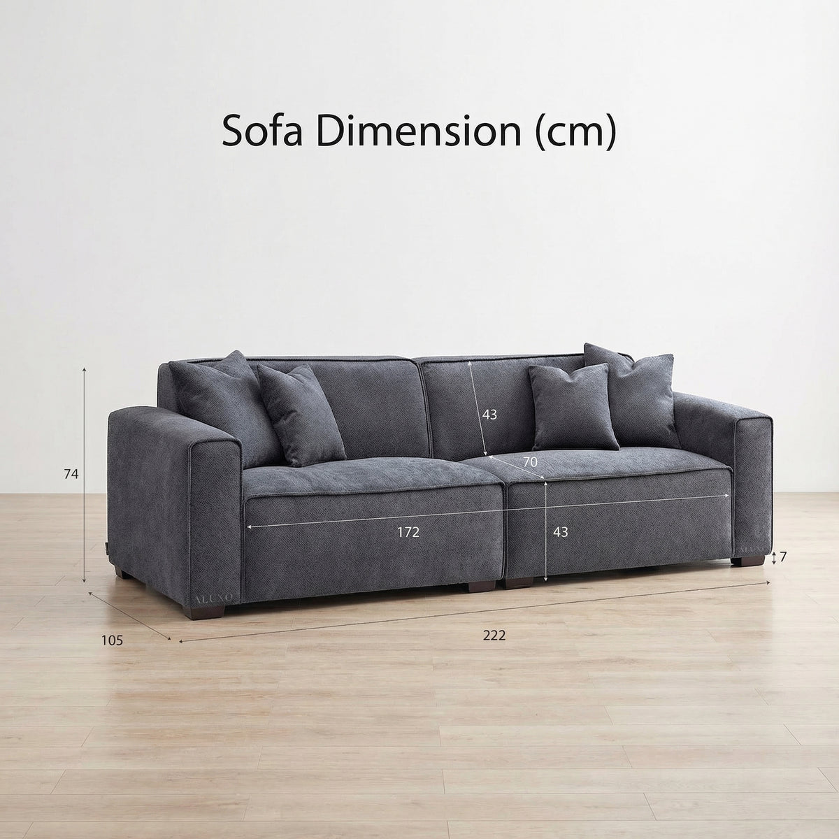 Kensington 3 Seater Sofa