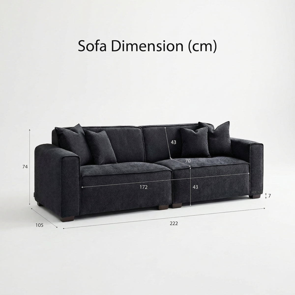 Kensington 3 Seater Sofa