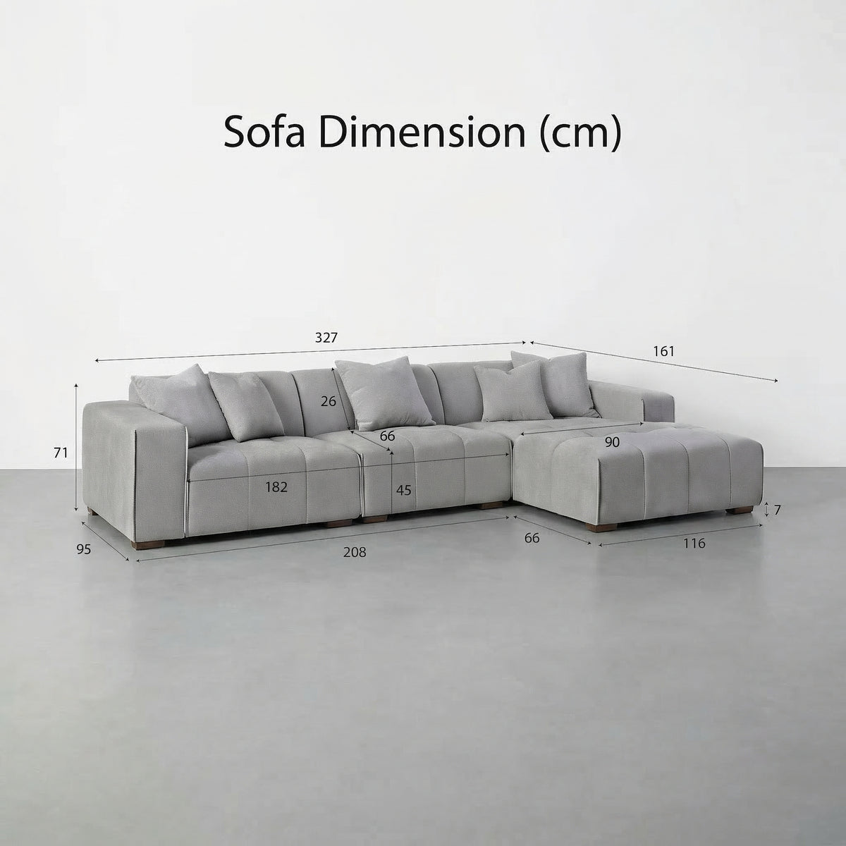 Stirling Corner Sofa RHF