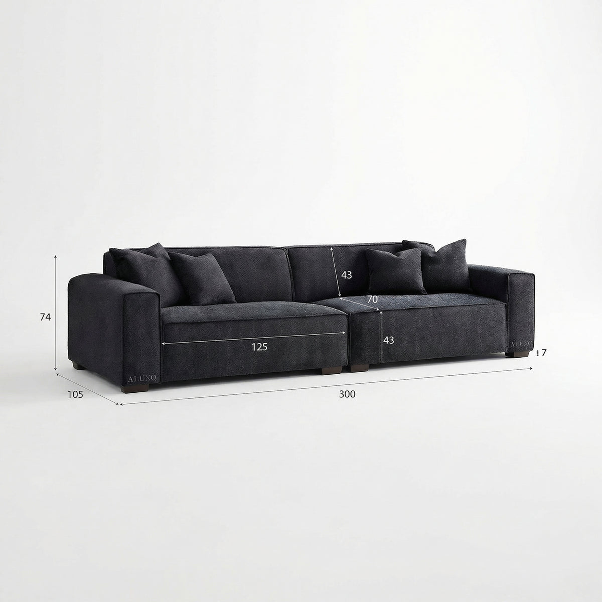 Kensington 4 Seater Sofa