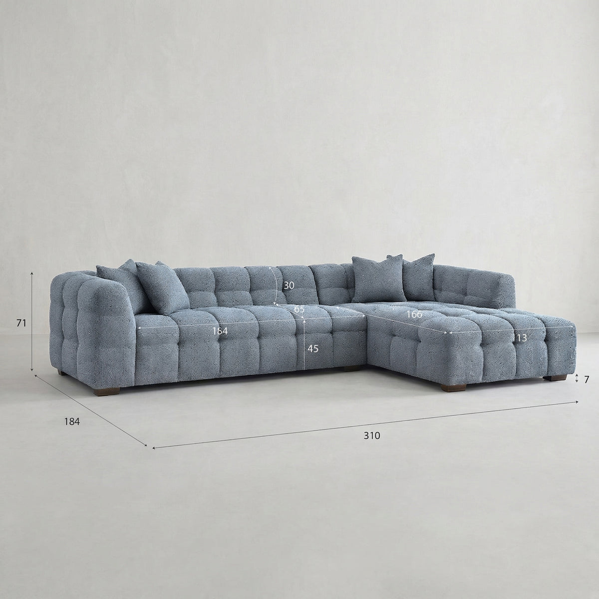 Savoy Corner Sofa RHF