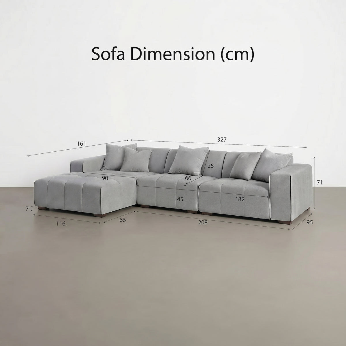 Stirling Corner Sofa LHF