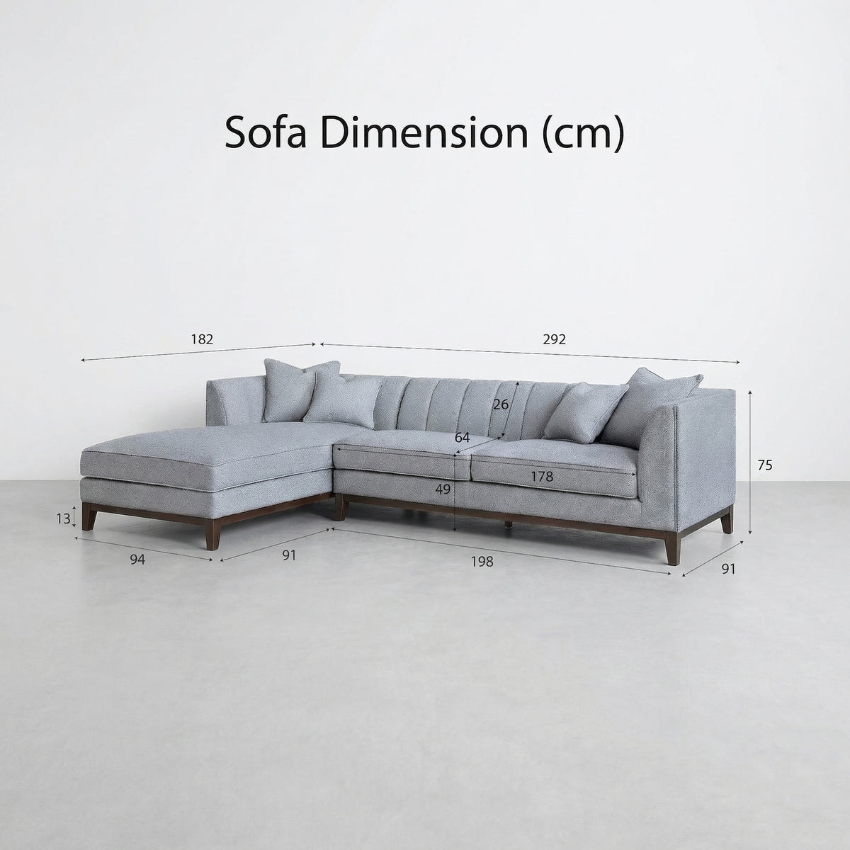 Chelsea Corner Sofa LHF