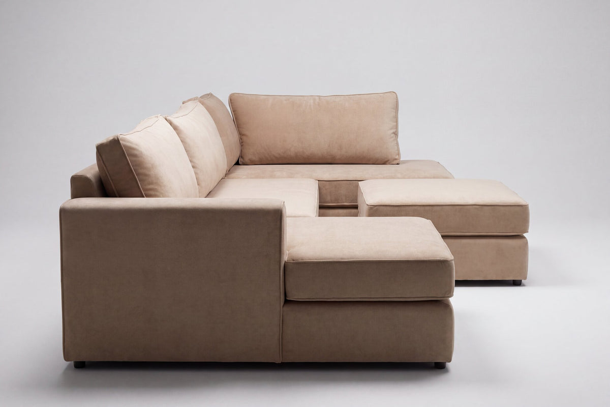 Mushroom Taupe U-Shape
