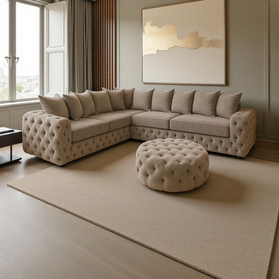 The Ashton 2C2 Scatter Back Sofa