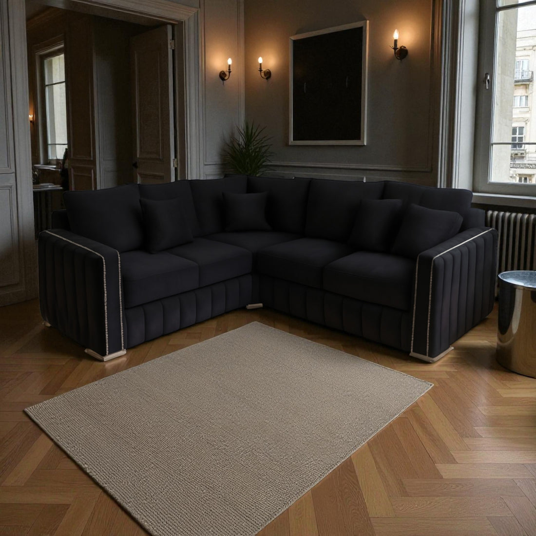 The Laila Luxe 2C2 Linen Sofa